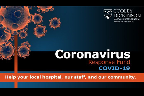 Support Cooley Dickinson’s COVID-19 Emergency Response Fund