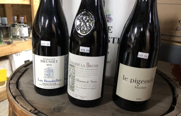 Three French wines that are Da Baumb