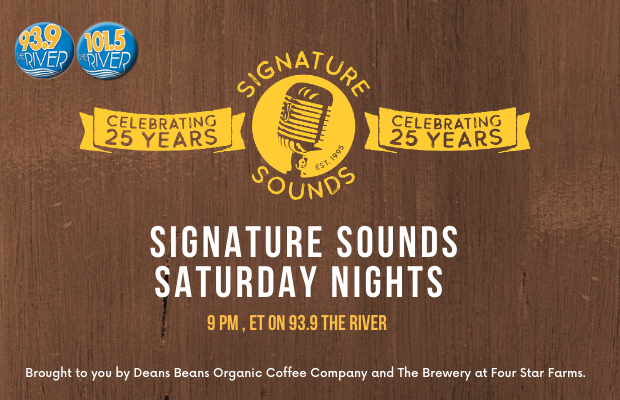 Signature Sounds Saturday Nights – tune in at 9pm!