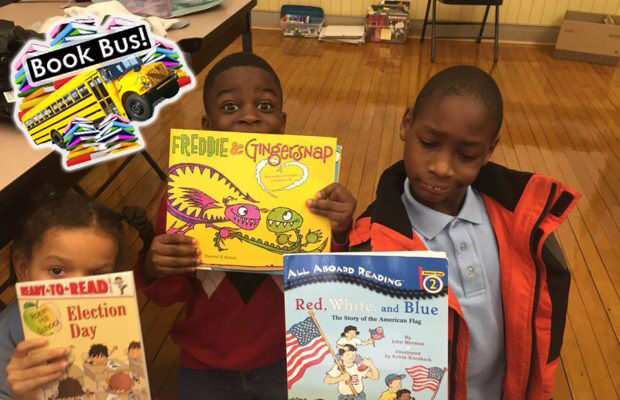 Help fill The Book Bus April 24th!