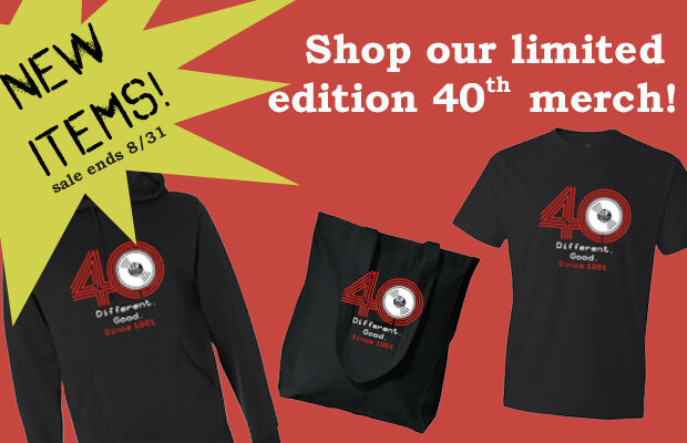 Last chance to shop the River’s 40th Merch Store