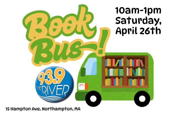 The Book Bus Returns on Saturday, April 26th! Chip in a book (or a few) for young readers in our schools!